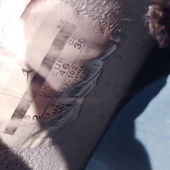 Jordan White Cement 4 - 2012 release - size 12 - Picture 6 of 6